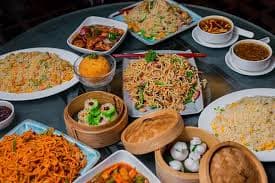 Delicious food presentation